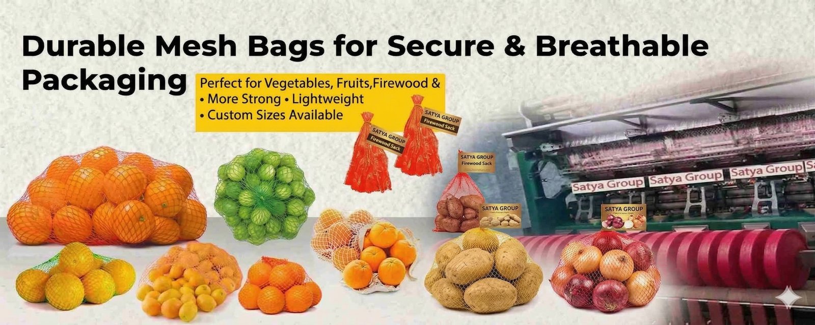 Mesh Bag Machine